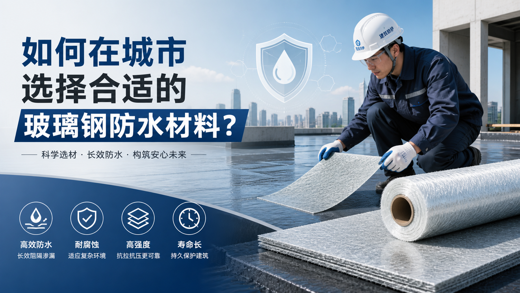 如何在黄石选择合适的玻璃钢防水材料?